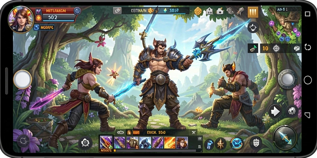 Gameplay menakjubkan dalam API77 dengan grafis yang memukau.