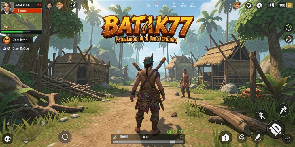 Tampilan gameplay BATIK77 yang menakjubkan dalam dunia Open World.