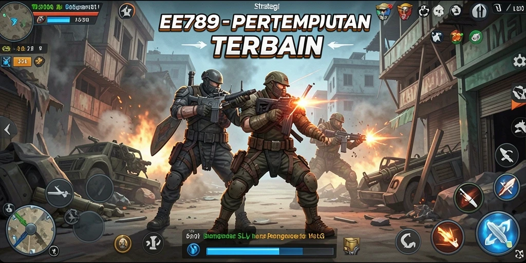 Tangkapan layar gameplay yang menampilkan aksi pertempuran seru di EE789.
