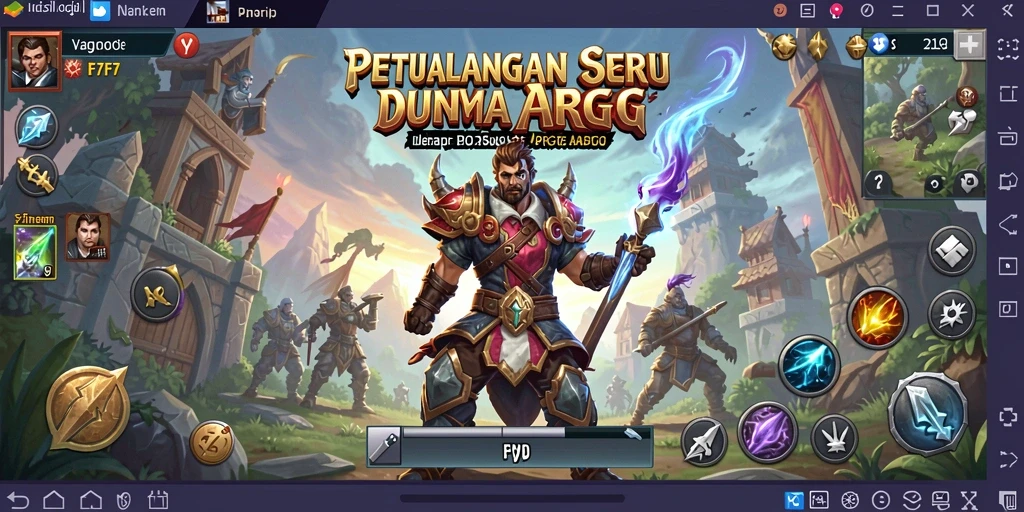 Gameplay seru F7F7 dalam dunia ARPG yang menawan.