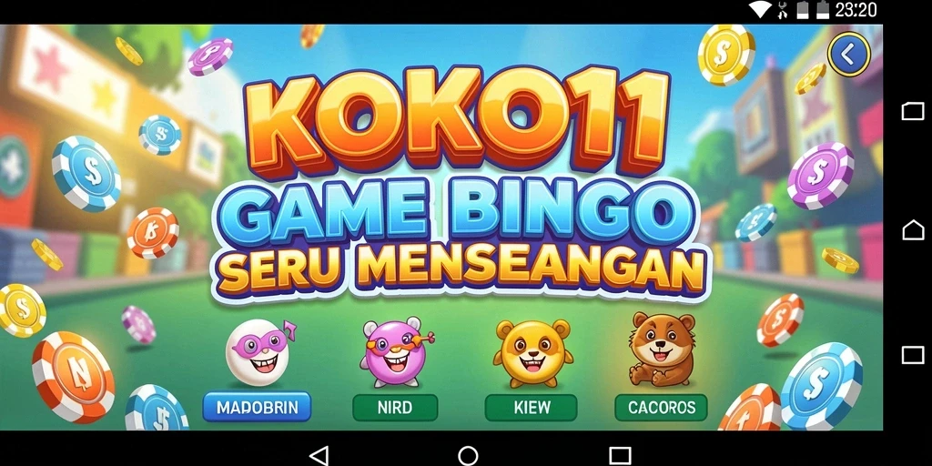 Tampilan screenshot KOKO11 yang menampilkan keseruan permainan Bingo.