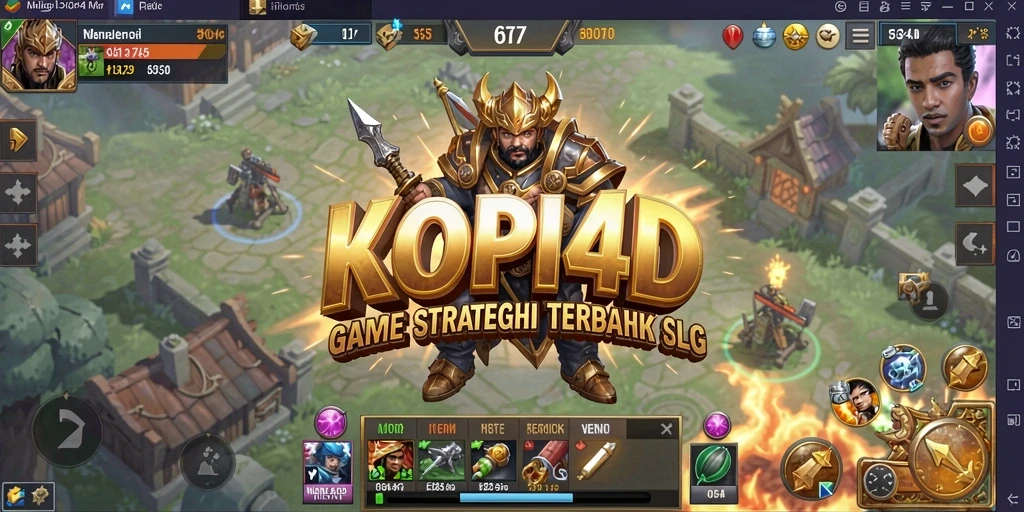 Screenshot gameplay KOPI4D menampilkan strategi yang mendebarkan dan interaksi antar pemain.