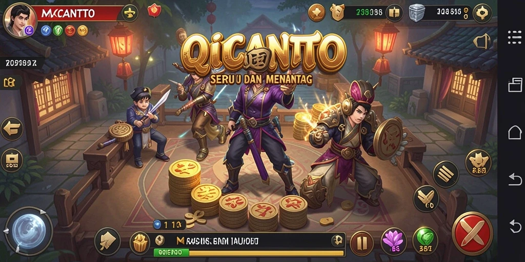 Tampilan permainan QiuQiu yang menarik di MACANTOTO.