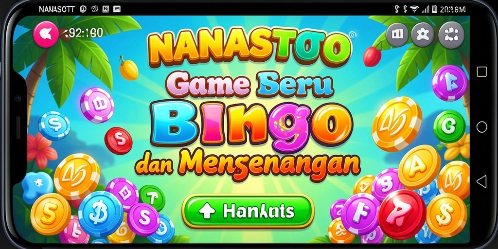 Tangkapan layar gameplay seru dari NANASTOTO yang menunjukkan keseruan Bingo.