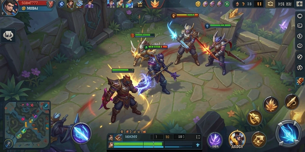 Gameplay seru SOBAT777 dengan strategi tim yang menarik.
