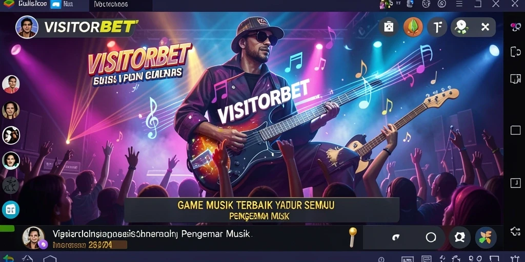Tampilan gameplay VISITORBET yang menarik dan interaktif.